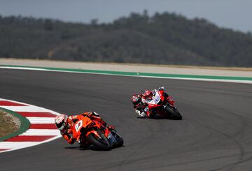 Márquez, Quartararo... lo mejor de la clasificación en Portimao en imágenes