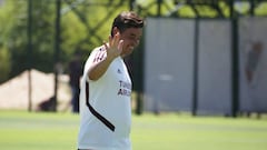 Gallardo: "Cuando vi el estado del campo, me preocupé"