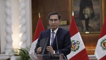 El pesidente de Per&uacute;, Mart&iacute;n Vizcarra.