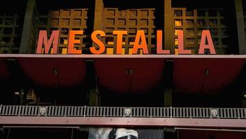 Fachada del viejo Mestalla.