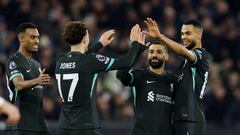 Resumen del West Ham vs Liverpool, jornada 19 de la Premier League 24-25