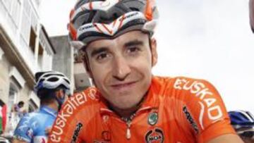 <b>CON GANAS. </b>Antón espera brillar en las etapas de montaña que aún quedan por disputarse.