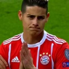 Parte de la afición del Bayern la paga con James: "Traidor"