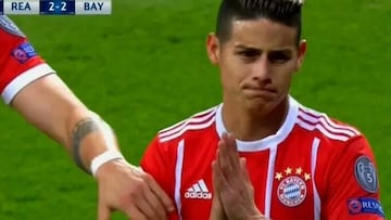 Parte de la afición del Bayern la paga con James: "Traidor"