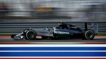 Lewis Hamilton volvió a dominar en los terceros libres de Austin.