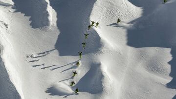 Crestas, nieve polvo y líneas de ensueño en Argentina