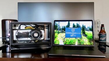 Doblan la potencia del MacBook Pro con una GTX 1080 Ti