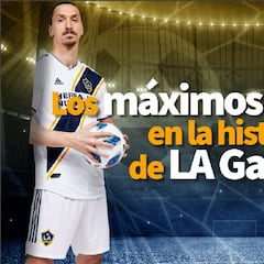 Zlatan en la sexta posición en la lista de goleadores de LA Galaxy