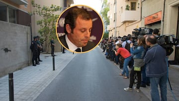 Expresidente del Barcelona, Sandro Rosell, detenido