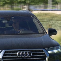 Primeras imágenes de Lopetegui entrando en Valdebebas