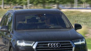 Primeras imágenes de Lopetegui entrando en Valdebebas