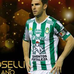 Mauro Boseli, goleador del año en la Liga MX