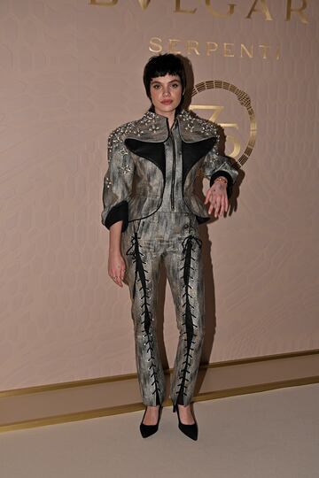Martina Caridd asiste a la inauguraci車n de la exposici車n &Bulgari Serpenti: 75 Years of?Infinite?Tales* donde la firma celebra el aniversario de su colecci車n en el Museo Thyssen-Bornemisza.