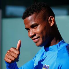 Barrios: "En el Bernabéu juega uno de los mejores del mundo"