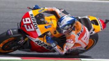 Márquez en Montmeló