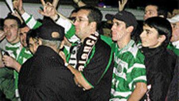 <B>RUIDOSOS</b>. Los escoceses no son violentos.