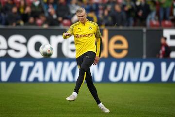 Borussia Dortmund's Erling Braut Haaland