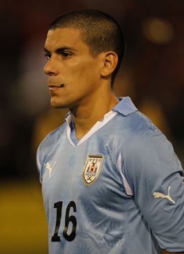 Maximiliano Pereira fue campe&oacute;n con Uruguay en 2011.