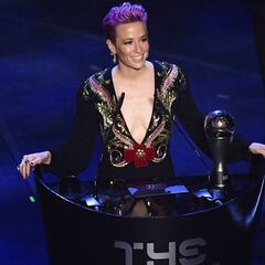 Rapinoe conquista el The Best