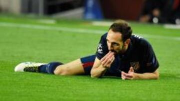 Juafran, en el Barça-Atlético.