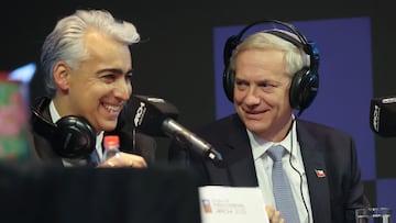 Santiago 4 de noviembre 2025.
Se realiza el debate presidencial convocado por la Asociacion de Radiodifusores de Chile, Archi, en la U. Catolca de la comuna de Santiago
Dragomir Yankovic/Aton Chile