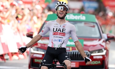 Adam Yates, vencedor de etapa.