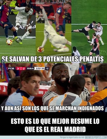 Los mejores memes de la final de la Copa del Rey