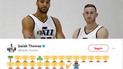 Gobert se la tenía guardada a Isaiah y se burla tras su traspaso