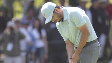 Abraham Ancer en el Club de Golf Chapultepec