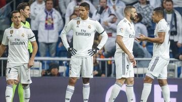 Los 5 fiascos del Madrid en Liga y Champions de los últimos años