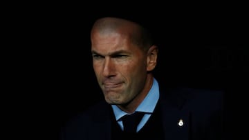 Zidane, en la eliminaci&oacute;n del Madrid ante el Legan&eacute;s.