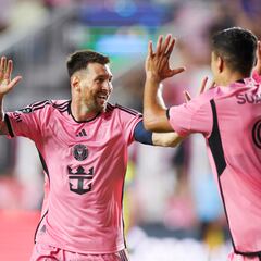 Messi y Suárez meten a Inter Miami en el top 10 de Concacaf