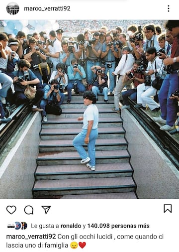 EL mundo del deporte se despide de Maradona