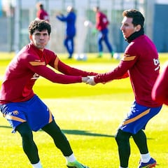 Ángel Torres: "La operación de Aleñá depende de Messi"