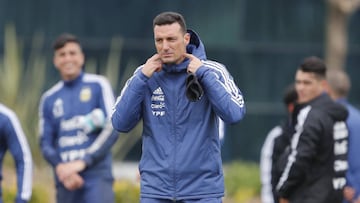 Argentina coach Scaloni unsure over Messi's international future