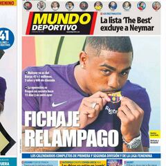 Malcom, entre la "sorpresa" y un "relámpago"