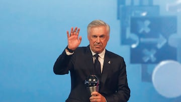 Carlo Ancelotti receives The Best FIFA Men's Coach 2024 award