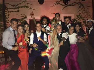 Así acabó la boda de Lucas Vázquez y Macarena Rodríguez