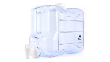 Capacidad de 5,5 litros y grifo y tapón enroscables: di adiós a la sed con este dispensador de bebidas, ideal para el verano