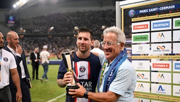 30 Lionel Leo MESSI (psg) during the Champions Trophy match between Paris Saint Germain and FC Nantes at Bloomfield Stadium on July 31, 2022 in Tel Aviv, Israel. (Photo by Anthony Bibard/FEP/Icon Sport via Getty Images) - Photo by Icon sport