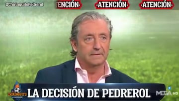 Pedrerol: "La paso mal, hay gente que no te quiere..."