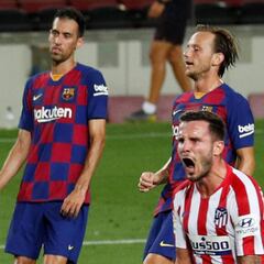 Saúl grabs a brace as Barcelona and Atlético Madrid draw