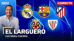 El Larguero, en directo: reacciones y análisis del sorteo de Champions