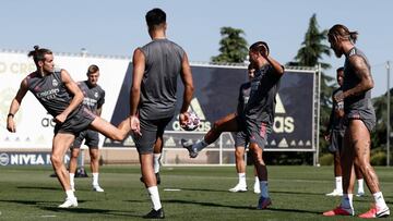 Última sesión antes de viajar a Manchester: suave y sin lesiones