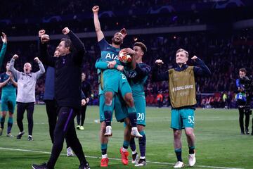 Tottenham venció 3-2 al Ajax en el Johan Cruyff Arena y se clasificó a la final de la Champions League donde enfrentará al Liverpool el 1 de junio en Madrid. 