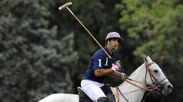 One of the greatest goalscorers of all time, Batistuta had a less well known talent - polo.