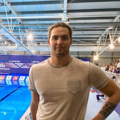 Tahull, boya de plata y fan número uno de la sincronizada