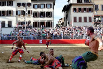 Calcio Storico Fiorentino, la modalidad de fútbol más violenta