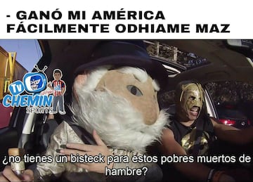 Los memes celebran la victoria del América