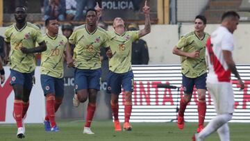 Colombia derrotó 3-0 a Perú en el amistoso antes de Copa América.